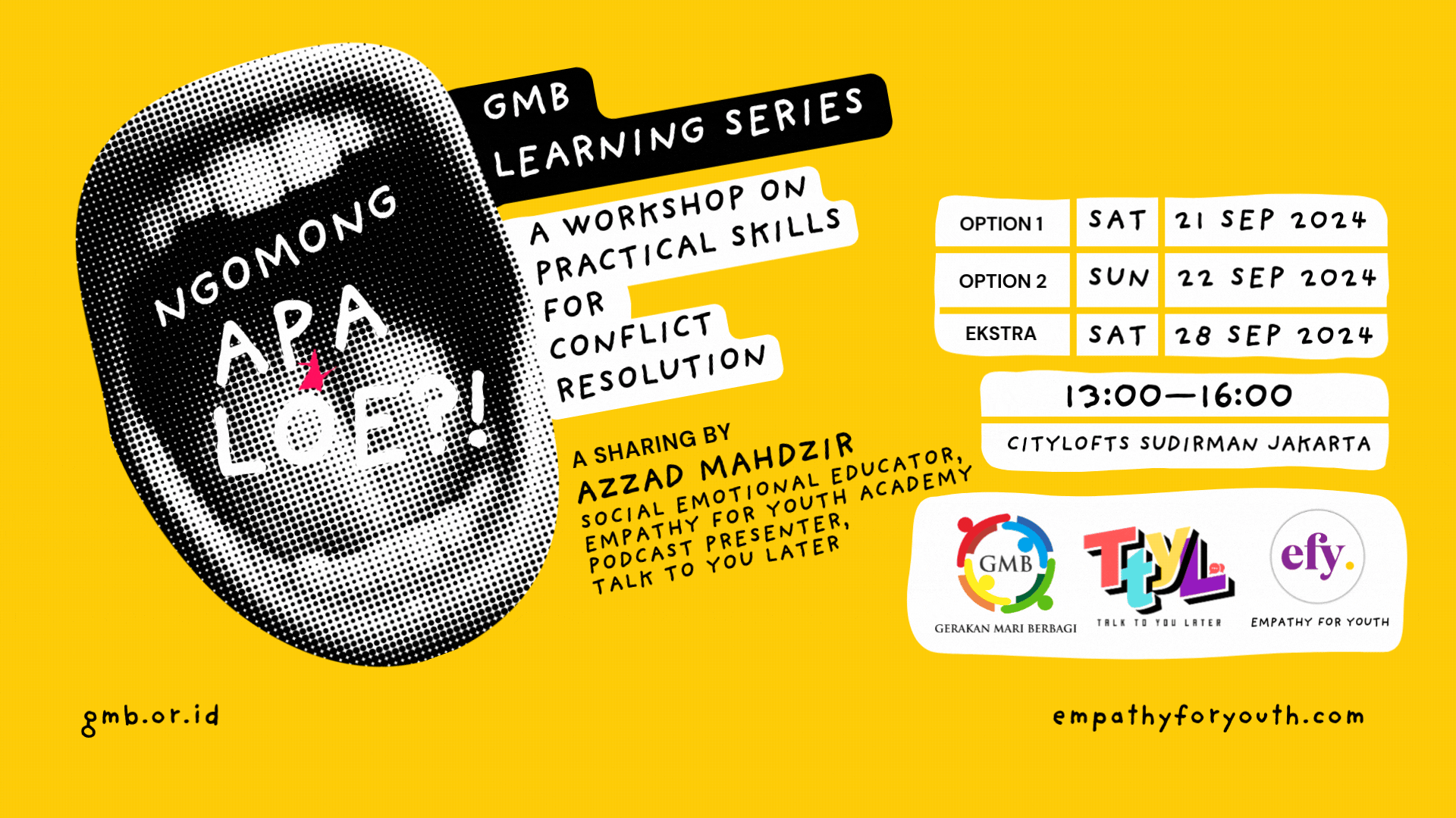Ngomong Apa Loe! Jakarta Workshop Deck